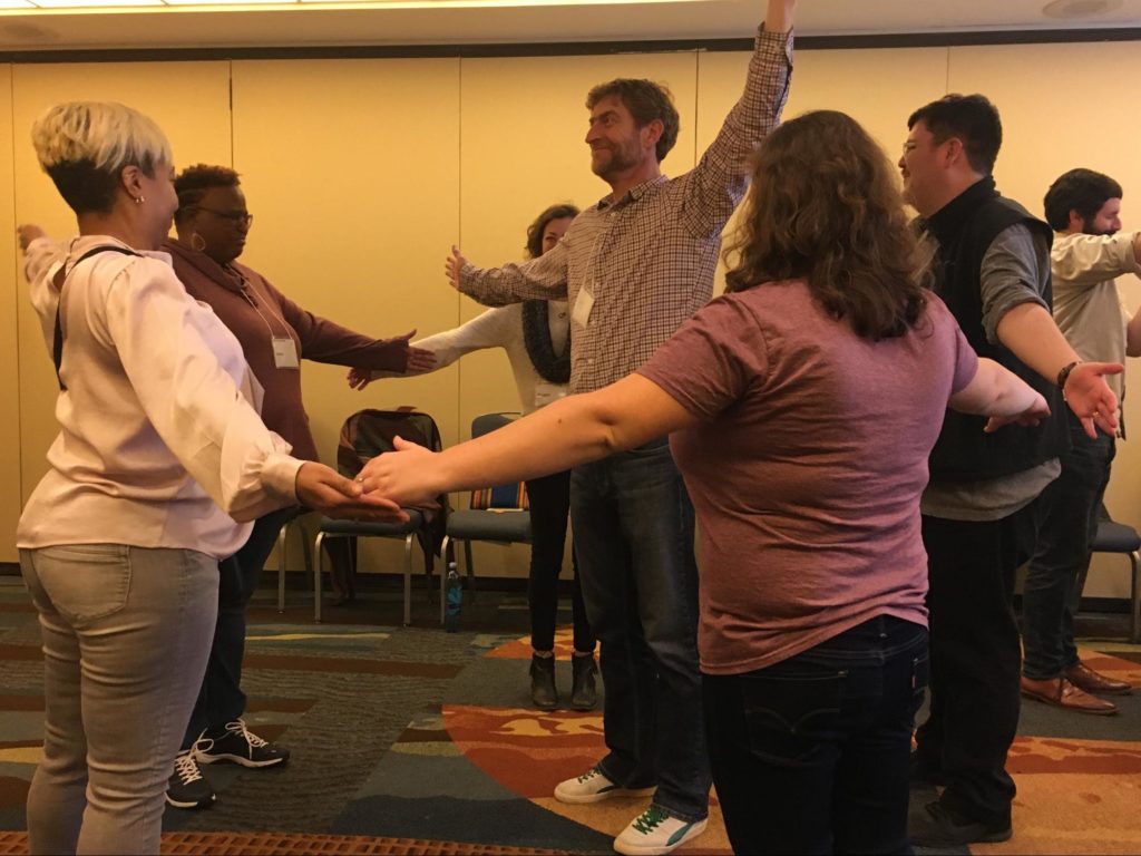 Bonding with coworkers through improv, vulnerability, and empathy.